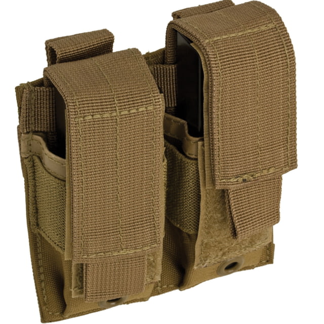Red Rock Outdoor Gear Pistol Mag Pouch Double Coyote - Red Rock Outdoor Gear