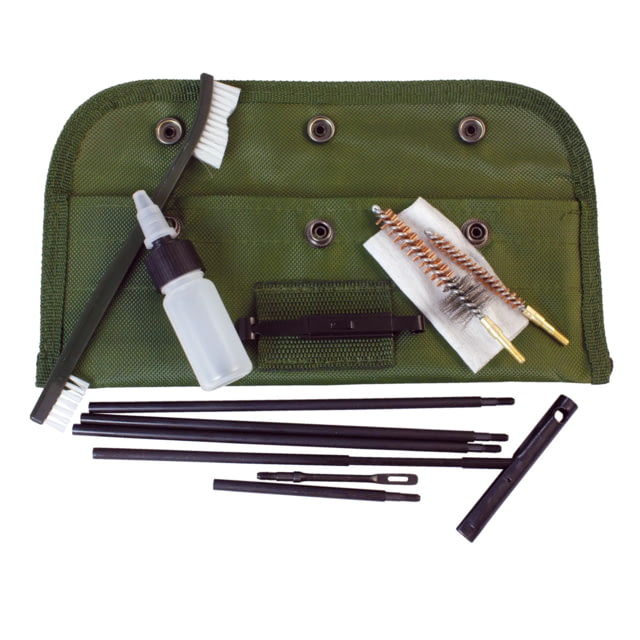 Red Rock Outdoor Gear Rifle Field Cleaning Kit Olive Drab