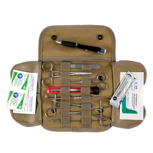 Red Rock Outdoor Gear Stainless Steel Surgical Set Coyote - Red Rock Outdoor Gear