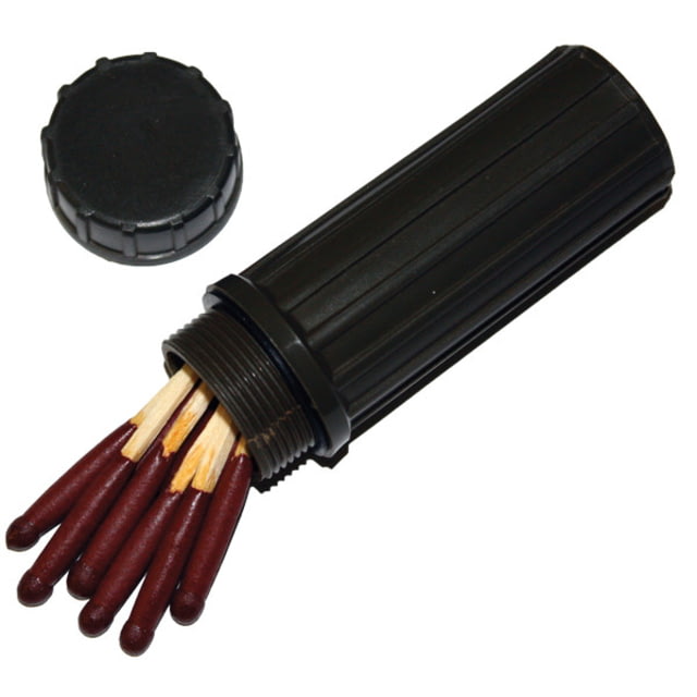 Red Rock Outdoor Gear Waterproof Match Box Black - Red Rock Outdoor Gear