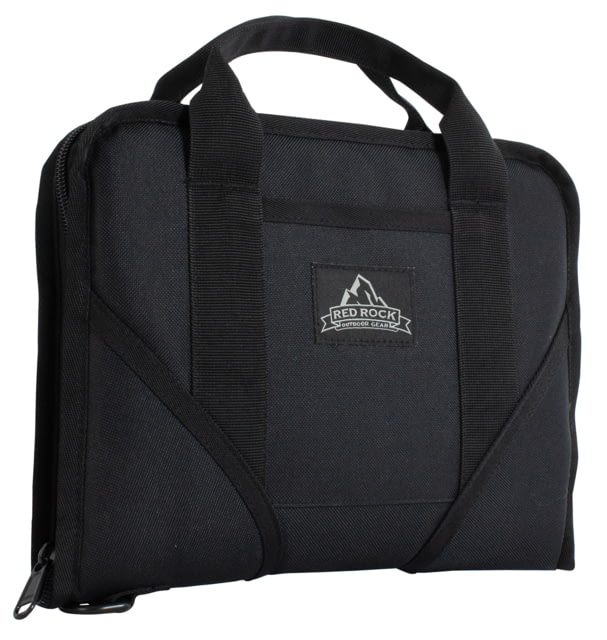 Red Rock Outdoor Gear Single Pistol Case Black - Red Rock Outdoor Gear