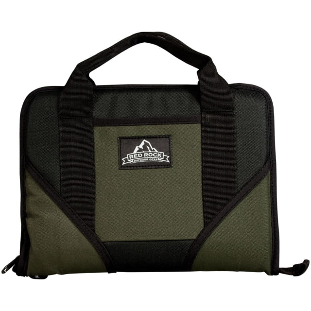 Red Rock Outdoor Gear Single Pistol Case Black/Olive Drab - Red Rock Outdoor Gear