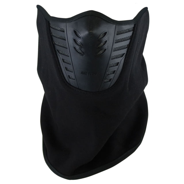 Red Rock Outdoor Gear Tactical Fleece Half Face Balaclava Black