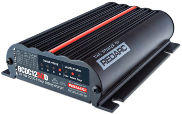 REDARC Dual Input In-Vehicle Battery Charger 12V 50A DC-DC - Redarc