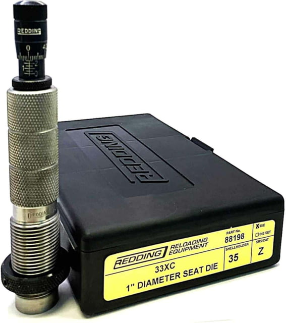 Redding Reloading 33XC 1 Series Z Seat Die Steel Small - Redding Reloading