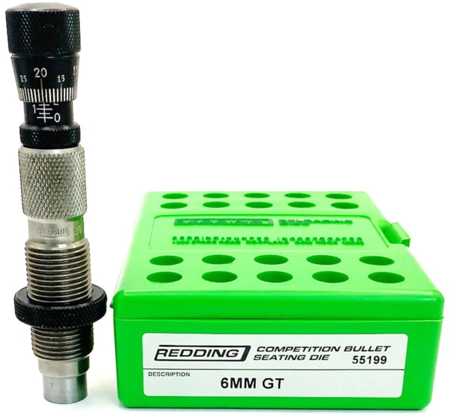 Redding Reloading 6MM GT Competition Seating Die, 55199 by USA Redding Reloading Reloading Dies