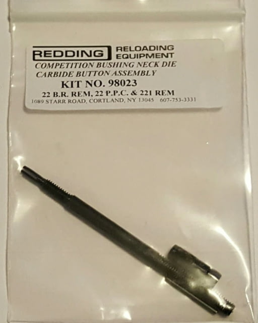 Redding Reloading Competition Bushing Neck Die 221 Rem Fireball, 22 PPC USA, 22 BR Rem 98023 - Redding Reloading