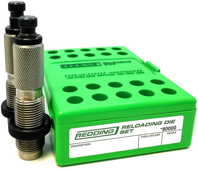 Redding Reloading 25 Creedmoor Full Length Die Set, Steel, Small, 80960 by USA Redding Reloading Reloading Dies