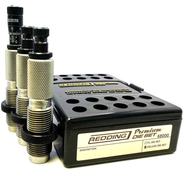 Redding Reloading 25 GT Premium Series Deluxe Die Set Steel Small - Redding Reloading