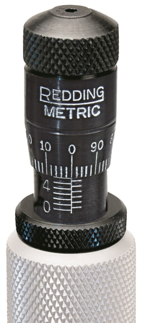 Redding Reloading Metric Bullet Seating Micrometer W/Std #36 Seat Plug - Redding Reloading