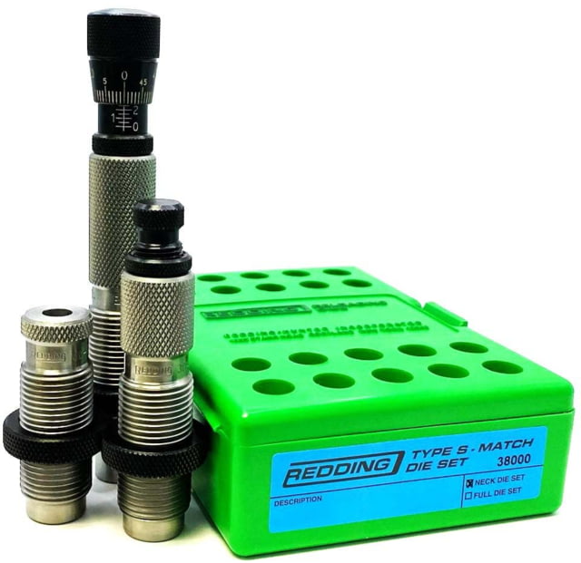 Redding Reloading Type S-Match Neck Die Set - 6MM ARC - Redding Reloading