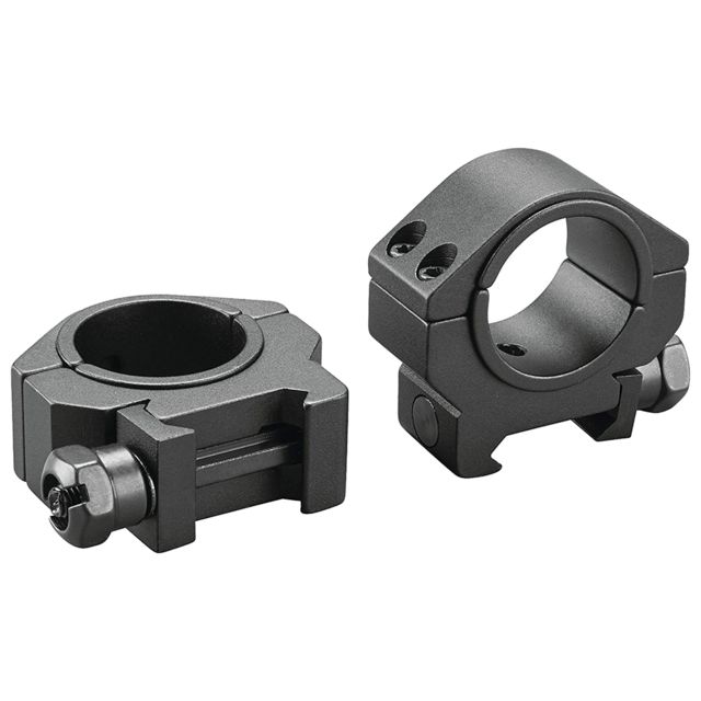 Tasco 1in to 30mm Medium Reducing Ring Matte Black Clam E/F