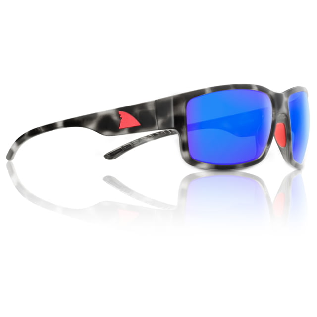 Redfin Polarized Sanibel Sunglasses Black Tortoise Frame Coastal Blue Polarized Lens One Size - Redfin Polarized