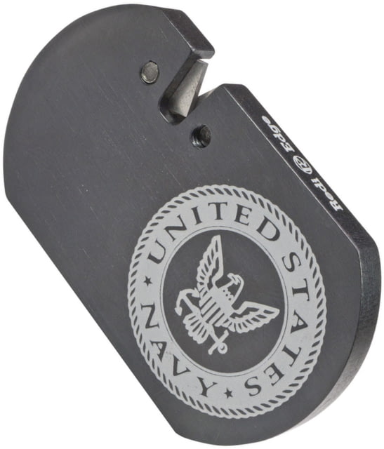 Redi-Edge Challenge Coin Sharpener Navy Black aluminum handle - Redi-Edge