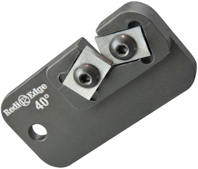 Redi-Edge Dog Tag Sharpener 40 Gray aluminum handle - Redi-Edge