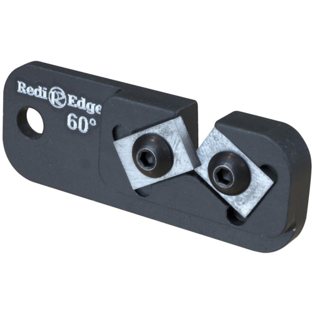 Redi-Edge Dog Tag Sharpener Black Small 60 Degree - Redi-Edge