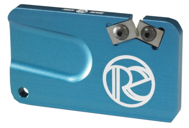 Redi-Edge  Pocket Knife Sharpener Duromite Carbide Blue Wi - Redi-Edge