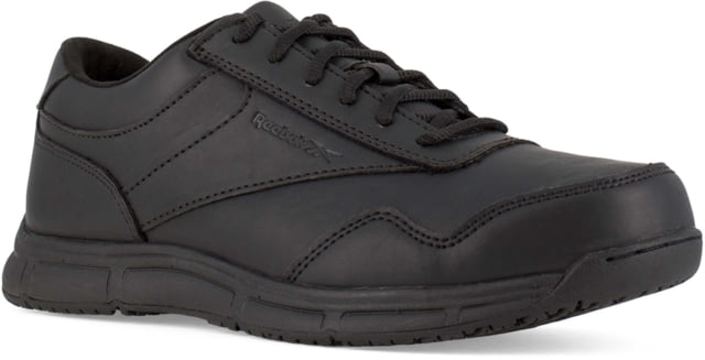 Reebok Jorie LT Slip Resistant Oxford Soft Toe Work Shoe - Mens Black 7.5M - Reebok