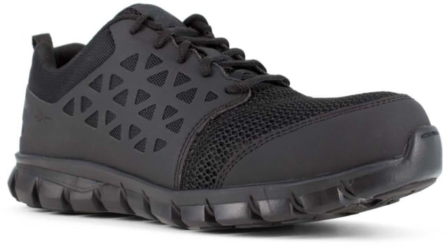 Reebok Sublite Cushion Work Athletic Shoes w/ Composite Toe - Womens Black 4.5Regular