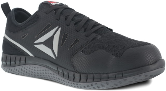 Reebok Zprint Athletic Oxford Steel Toe Work Shoe - Men's Wide Black 11