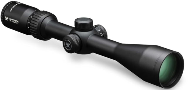 OpticsPlanet Exclusive Vortex Diamondback HP 4-16x42mm Rifle Scope, 1in Tube, Second Focal Plane, V-Plex Reticle, Matte, Hard Anodized, Black, DBK-10021