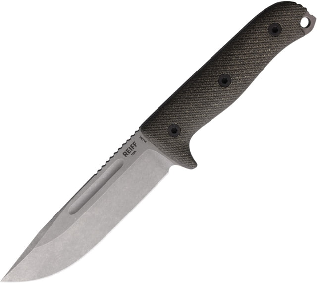 Reiff Knives Vicon Fixed Blade Black G10 REK - Reiff Knives