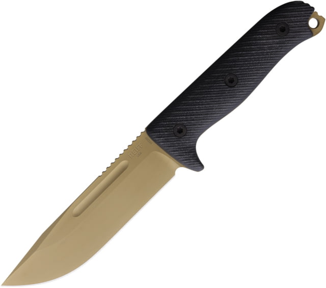 Reiff Knives Vicon Fixed Blade Blk G10 FDE REK - Reiff Knives