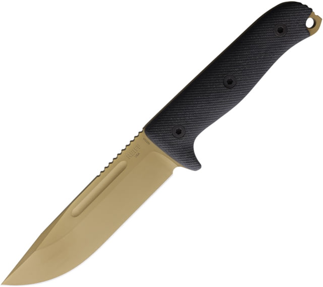 Reiff Knives Vicon Fixed Blade Blk Mic FDE REK - Reiff Knives