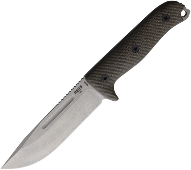 Reiff Knives Vicon Fixed Blade Grn Mic REK - Reiff Knives