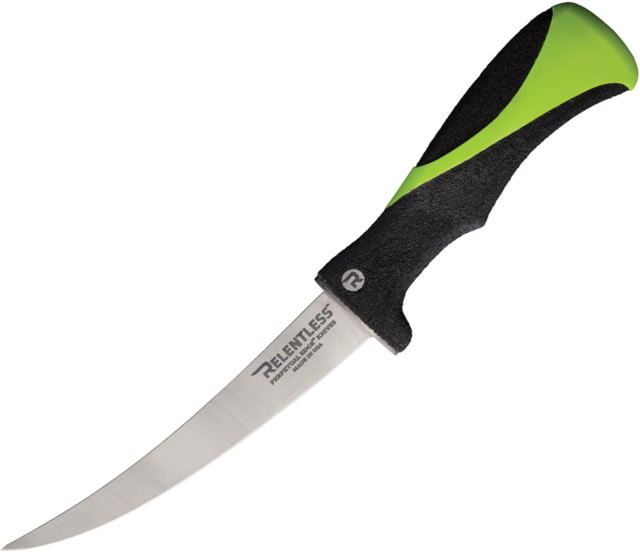 Relentless Knives Fillet Knife Curved 7" RKN7TCRVF - Relentless Knives