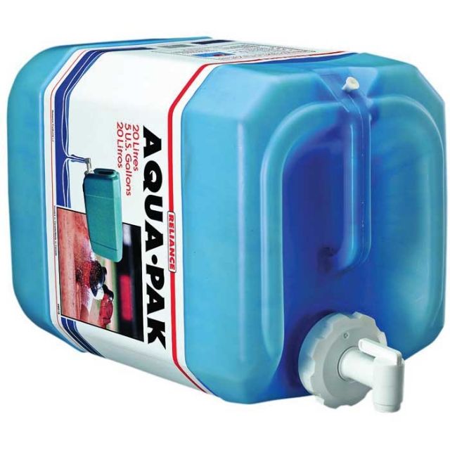 USED Reliance Aqua-pak 5 Gal Water Container  EDEMO1 Used Condition Fair - Reliance