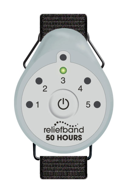 USED Reliefband Technologies Anti-Nausea and Vomiting 51 Hours Band Beige RB50 EDEMO1 Used Condition Like New Inspect and Rebox - Reliefband