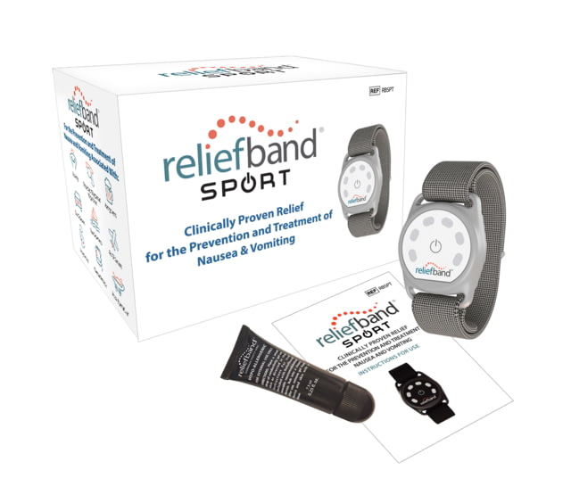 Reliefband Technologies Anti-Nausea and Vomiting Sport Band Gray - Reliefband