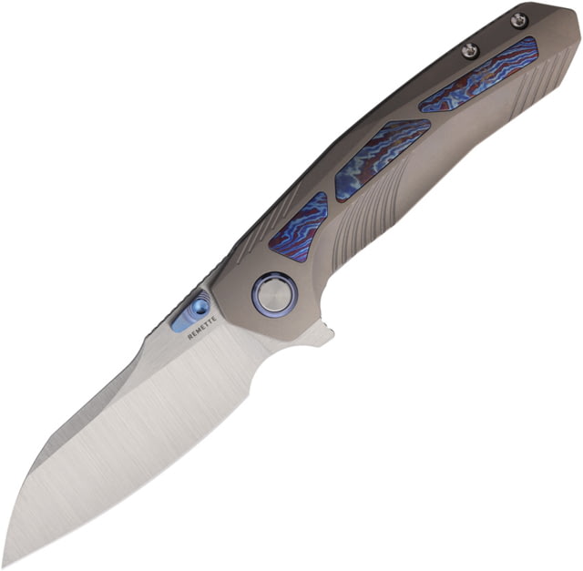 Remette Kestrel Framelock Timascus RMT - Remette