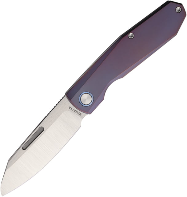 Remette Squirrel Slip Joint Purple Ti - Remette