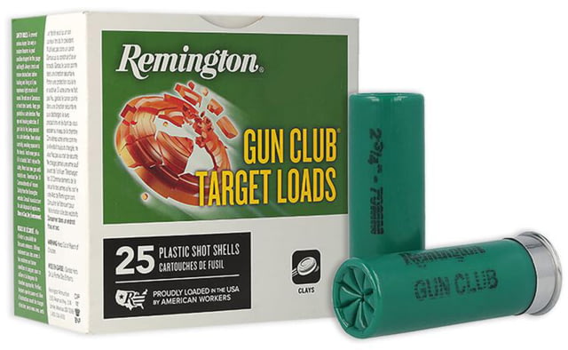 ington 12 Gauge 1oz 2-3/4in Shotgun 7.5 Shot 25 Rounds Ammo