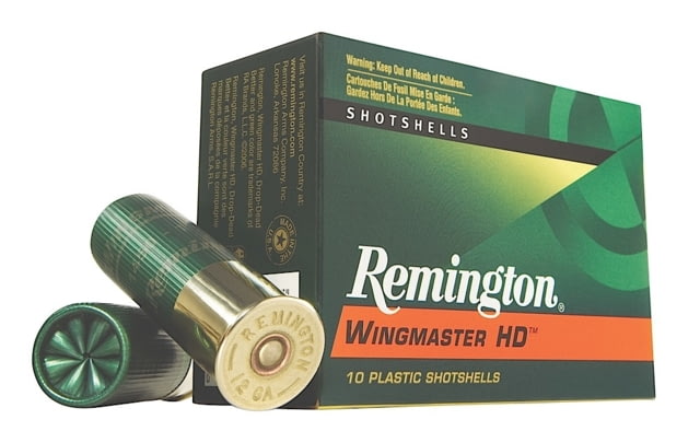Remington Wingmaster HD 12 Gauge 1 1/2oz 3in #4 Centerfire Shotgun Ammo 10 Rounds - Remington