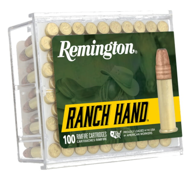 ington Ranch Hand .22 LR 42 Grain Plated Hollow Point Rimfire 100 Rounds Ammo