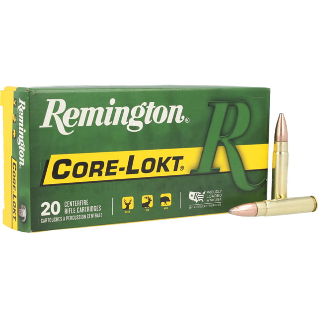 Remington 300 HAMR 125 Grain Core-Lokt PSP Brass Rifle Ammo 20 Rounds - Remington