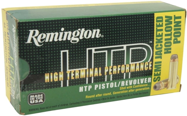 ington .44 Magnum HTP 240 Grain Semi Jacketed Hollow Point Centerfire Pistol 20 Rounds Ammo