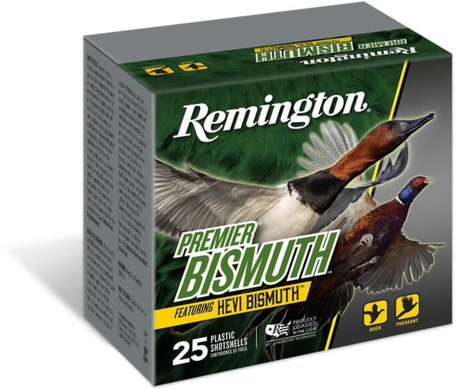 ington Premier Bismuth 20 Gauge 7/8oz 2 3/4in Shotgun 25 Rounds Ammo
