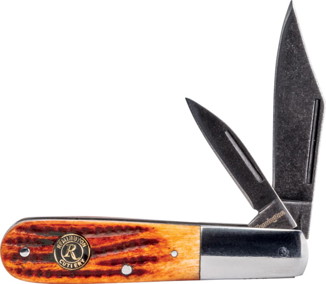 Remington Backwoods Barlow Fixed Blade Knife 3.5in - Remington