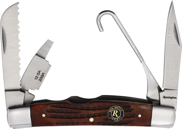 Remington Backwoods Congress Bird Dressing Fixed Blade Knife Multi-Blade - Remington