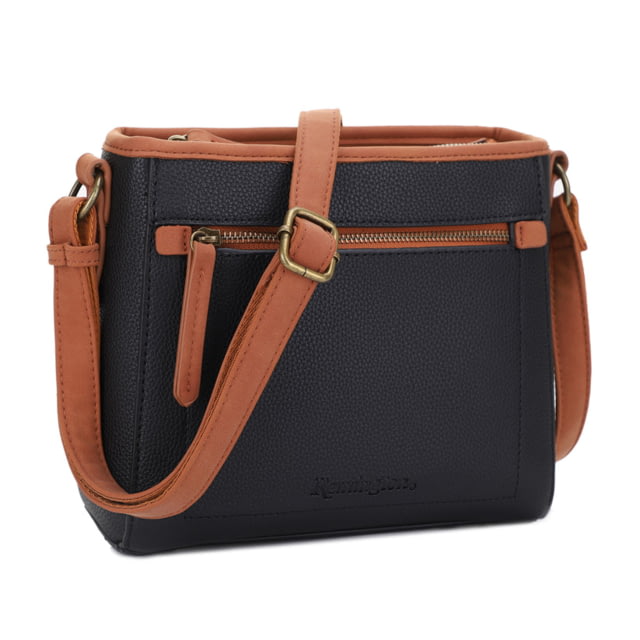 Remington Charlotte CCW Leather Crossbody Bag Black  BK - Remington