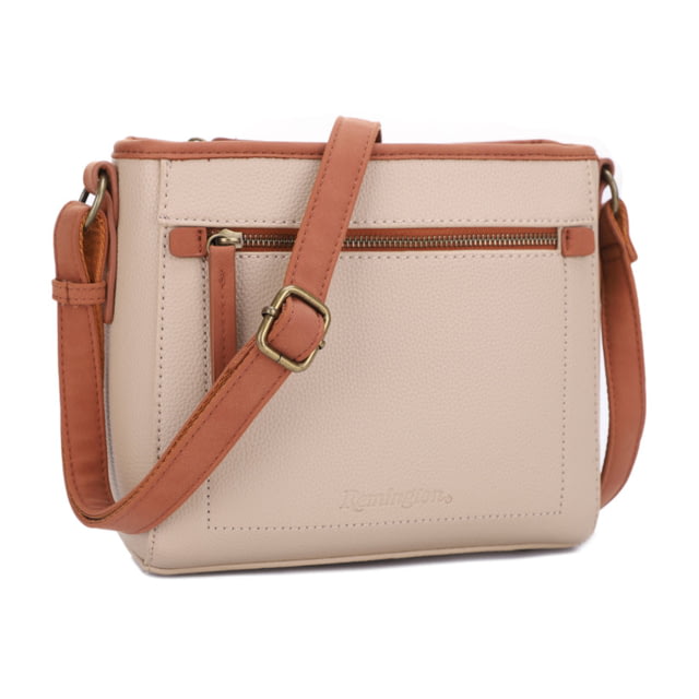 Remington Charlotte CCW Leather Crossbody Bag Stone  ST - Remington