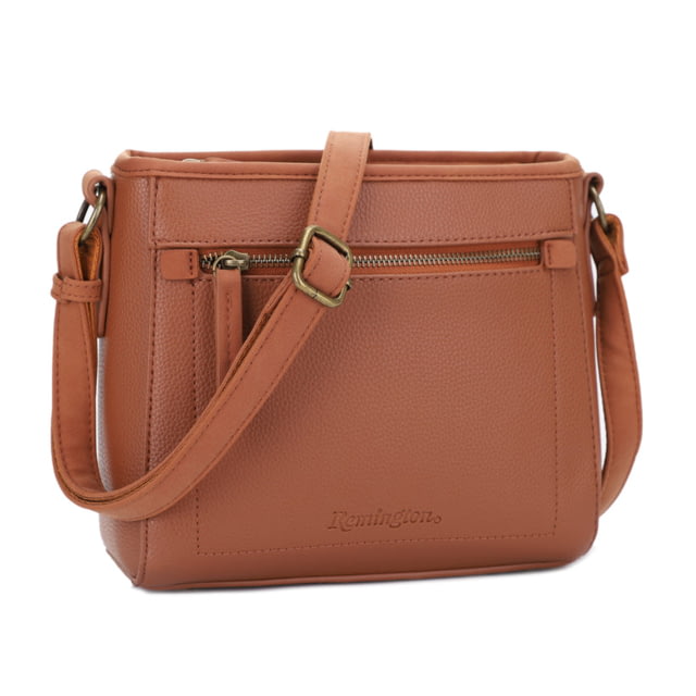 Remington Charlotte CCW Leather Crossbody Bag Tan  TN - Remington
