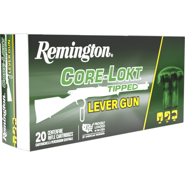 ington Core-Lokt 30-30 Win 150 Grain Core-Lokt Tripped Brass Rifle 20 Rounds Ammo