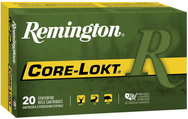 ington Core-Lokt .350 Legend 180 Grain Soft Point Brass Cased Centerfire Rifle 20 Rounds Ammo