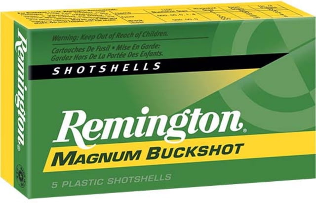 ington Express Magnum 12 Gauge 12 Pellet 2.75in Buckshot Shotgun #00 5 Rounds Ammo