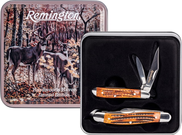 Remington Hardwoods Haven Gift Set Tin Collector - Remington